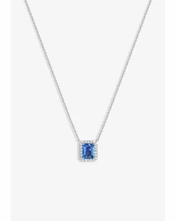 Jon Richard CZ Sapphire Pendant