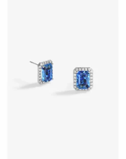 Jon Richard CZ Sapphire Studs