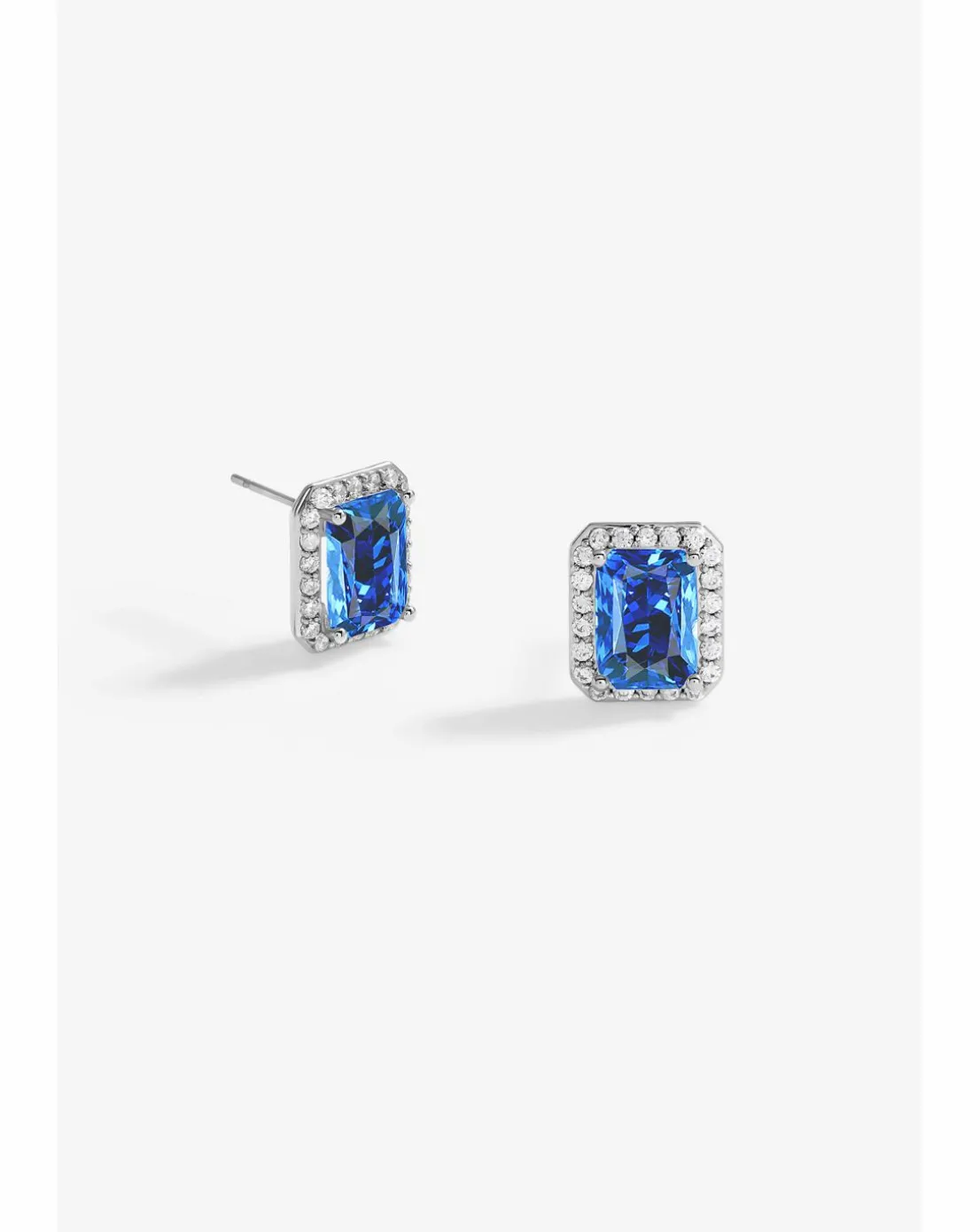 Jon Richard CZ Sapphire Studs