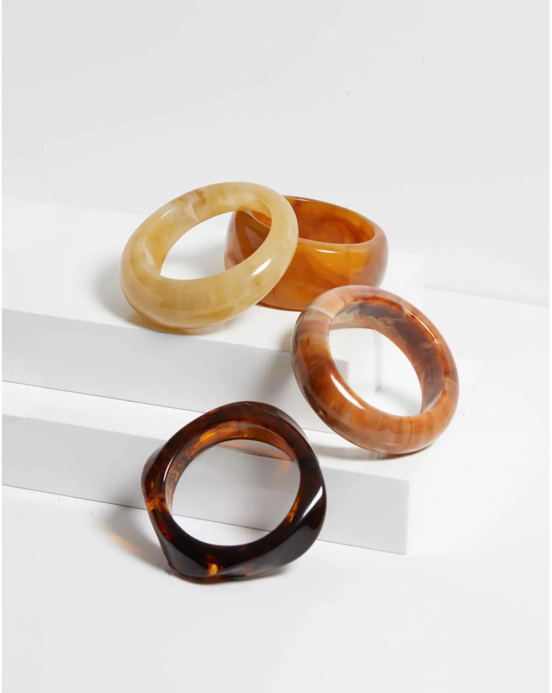 Jon Richard Dome Resin Bangle