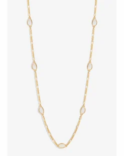 Jon Richard Gold Plated Chain And Shell Station Necklace