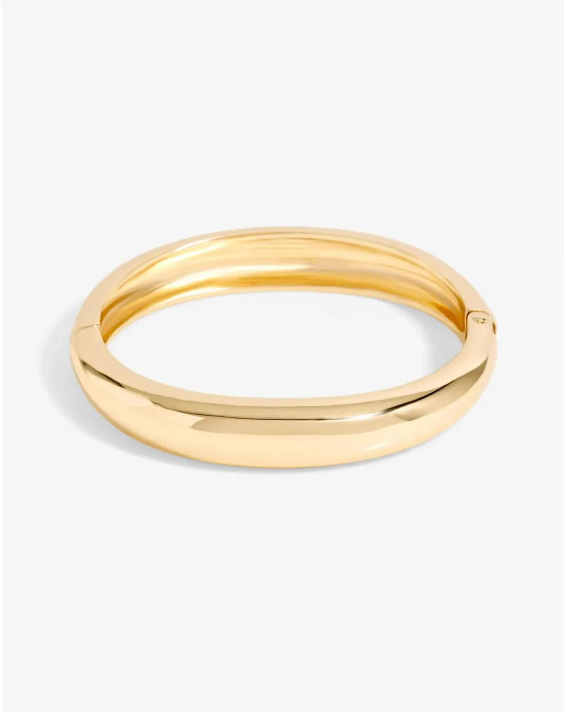 Jon Richard Gold Plated Dome Polished Bangle