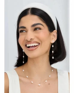 Jon Richard Gold Plated Fine Chain And Freshwater Pearl Necklace