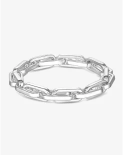 Jon Richard Silver Plated Chain Stretch Bracelet