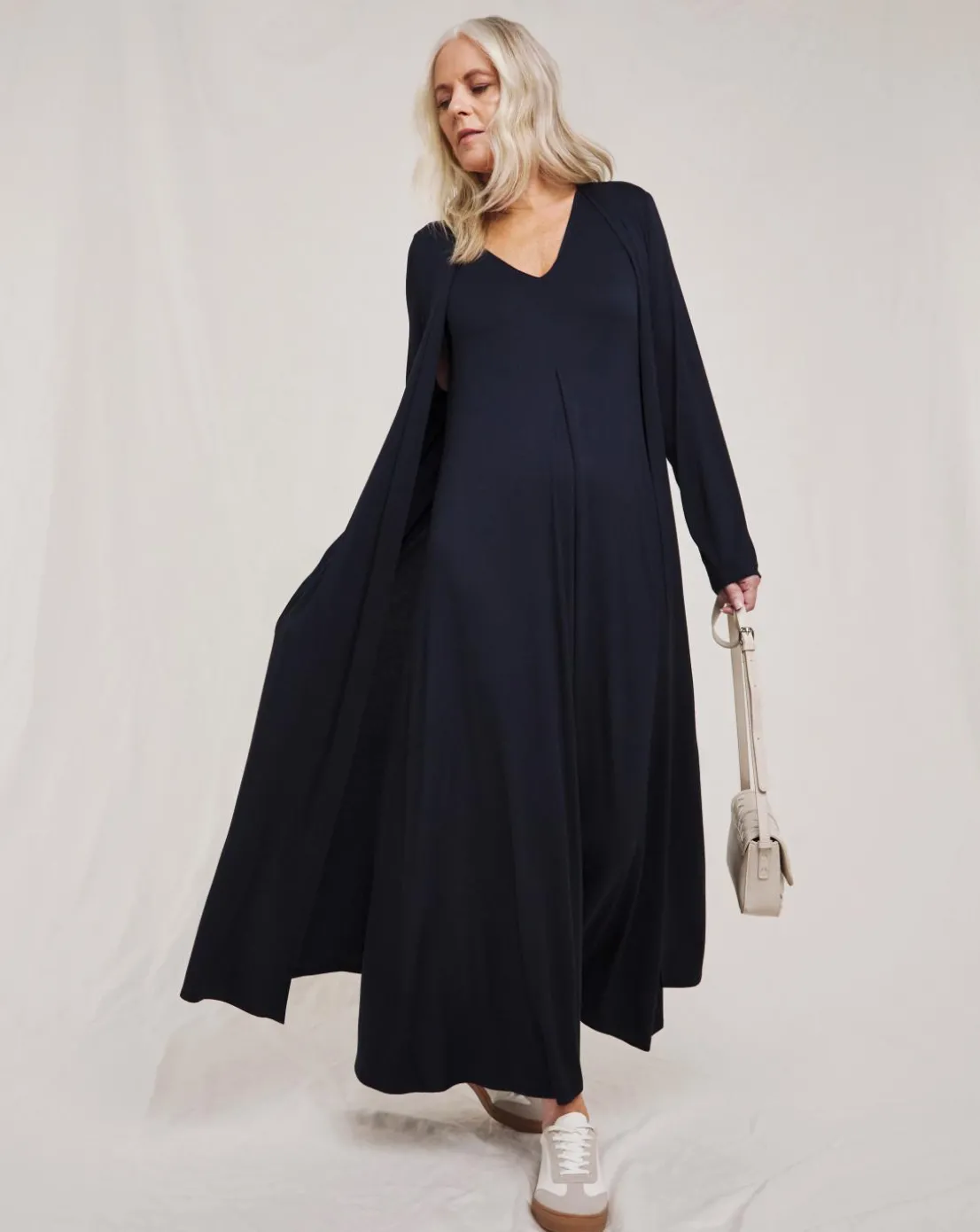 Julipa 2 In 1 Midi Cardigan And Dress