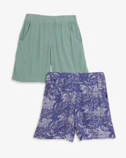 Julipa 2 Pack Crinkle Short