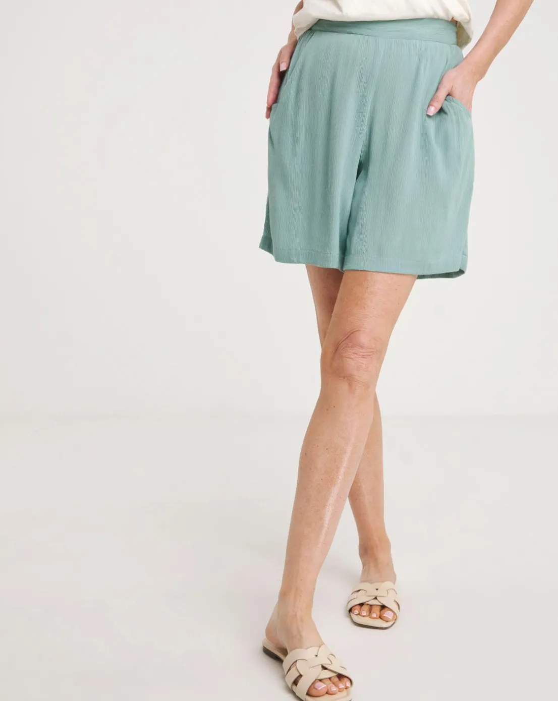 Julipa 2 Pack Crinkle Short