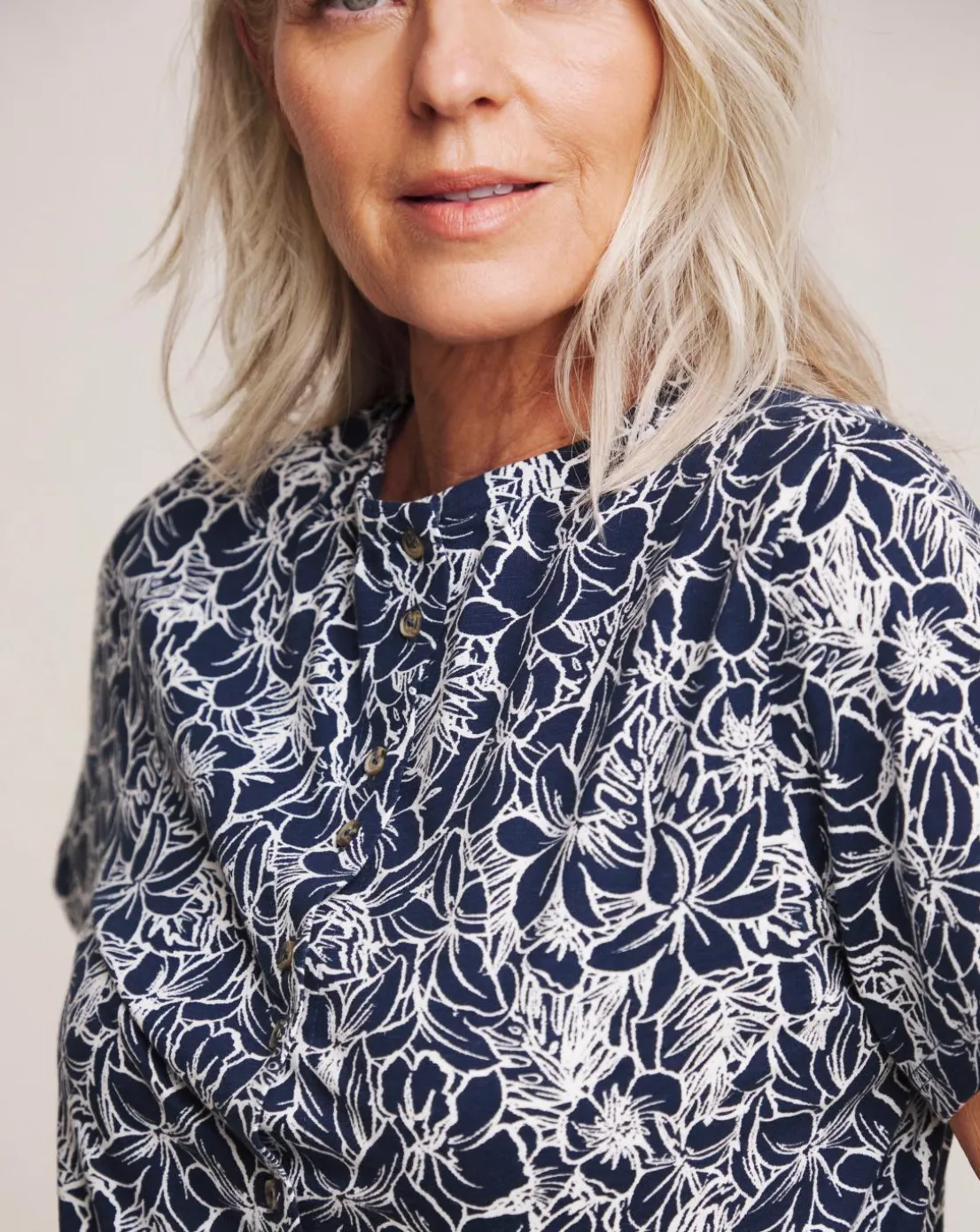 Julipa 2 Way Wear Button Down Top