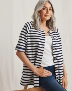 Julipa 3 Way Wear Button Down Top