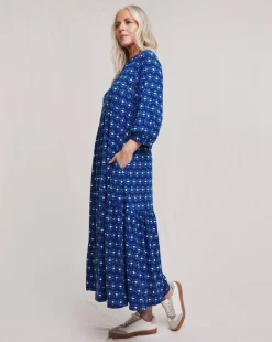 Julipa Asymmetric Midi Dress