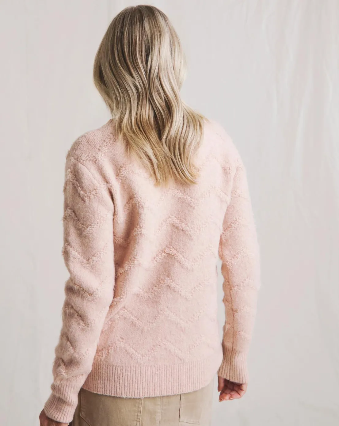 Julipa Blush Zig Zag Jumper