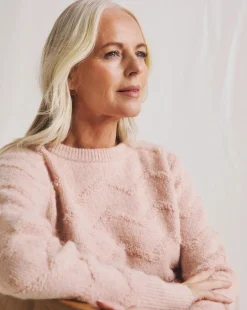 Julipa Blush Zig Zag Jumper