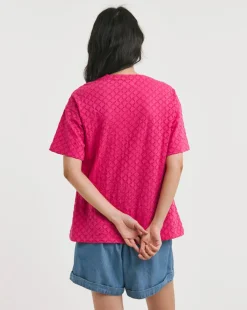 Julipa Broderie V-Neck T-Shirt