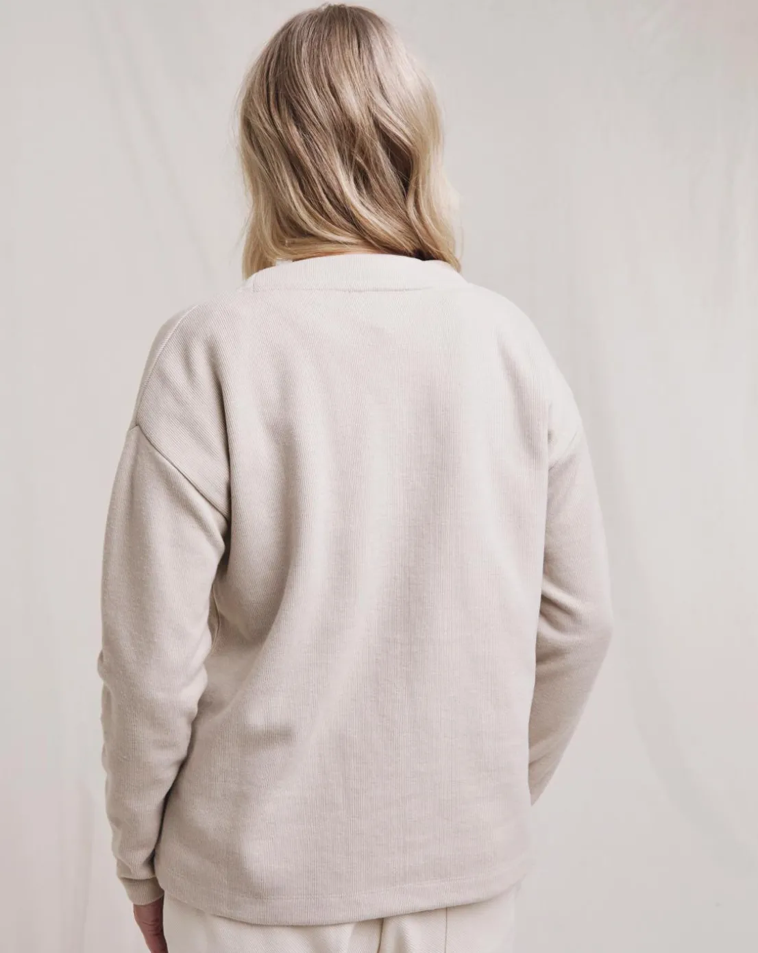Julipa Brushed Jersey Rib Cardigan