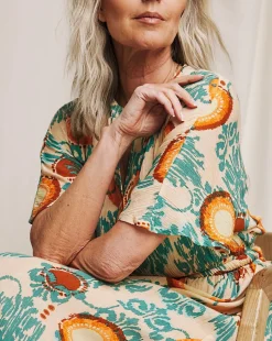 Julipa Button Down Crinkle Dress