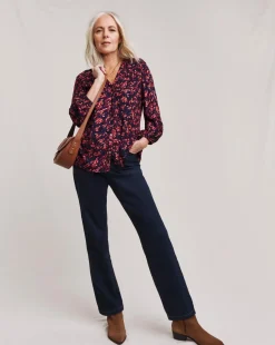 Julipa Button Down Printed Blouse