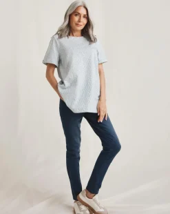 Julipa Button Shoulder T-Shirt