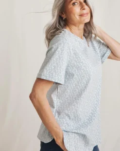 Julipa Button Shoulder T-Shirt