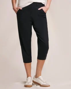 Julipa Button Side Crop Stretch Trouser