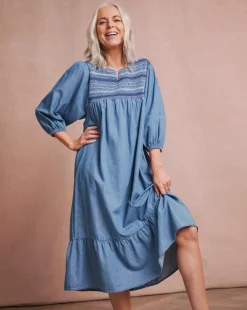 Julipa Chambray Dress