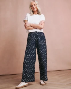 Julipa Cheesecloth Printed Trouser