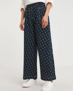 Julipa Cheesecloth Printed Trouser