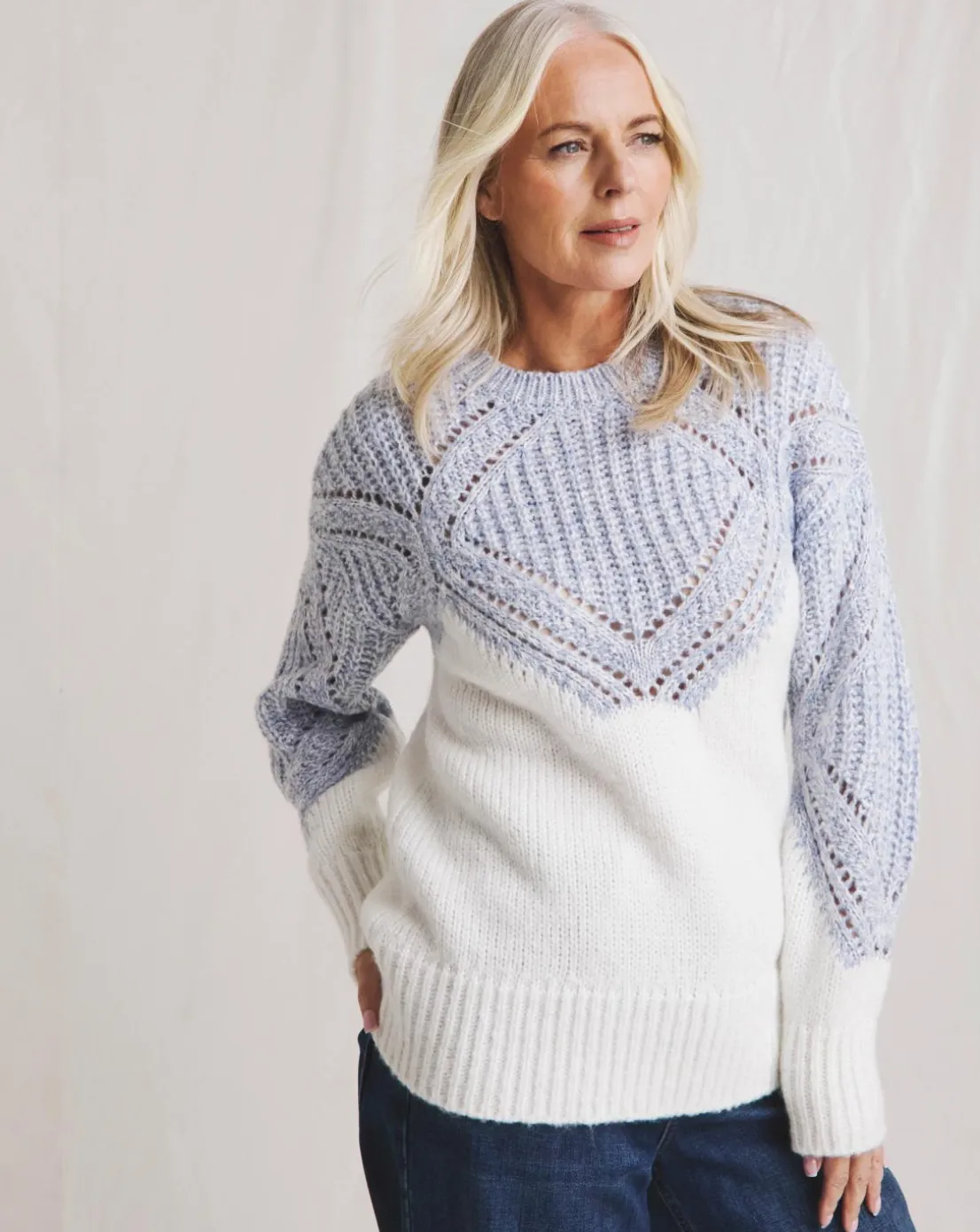 Julipa Contrast Knit Jumper
