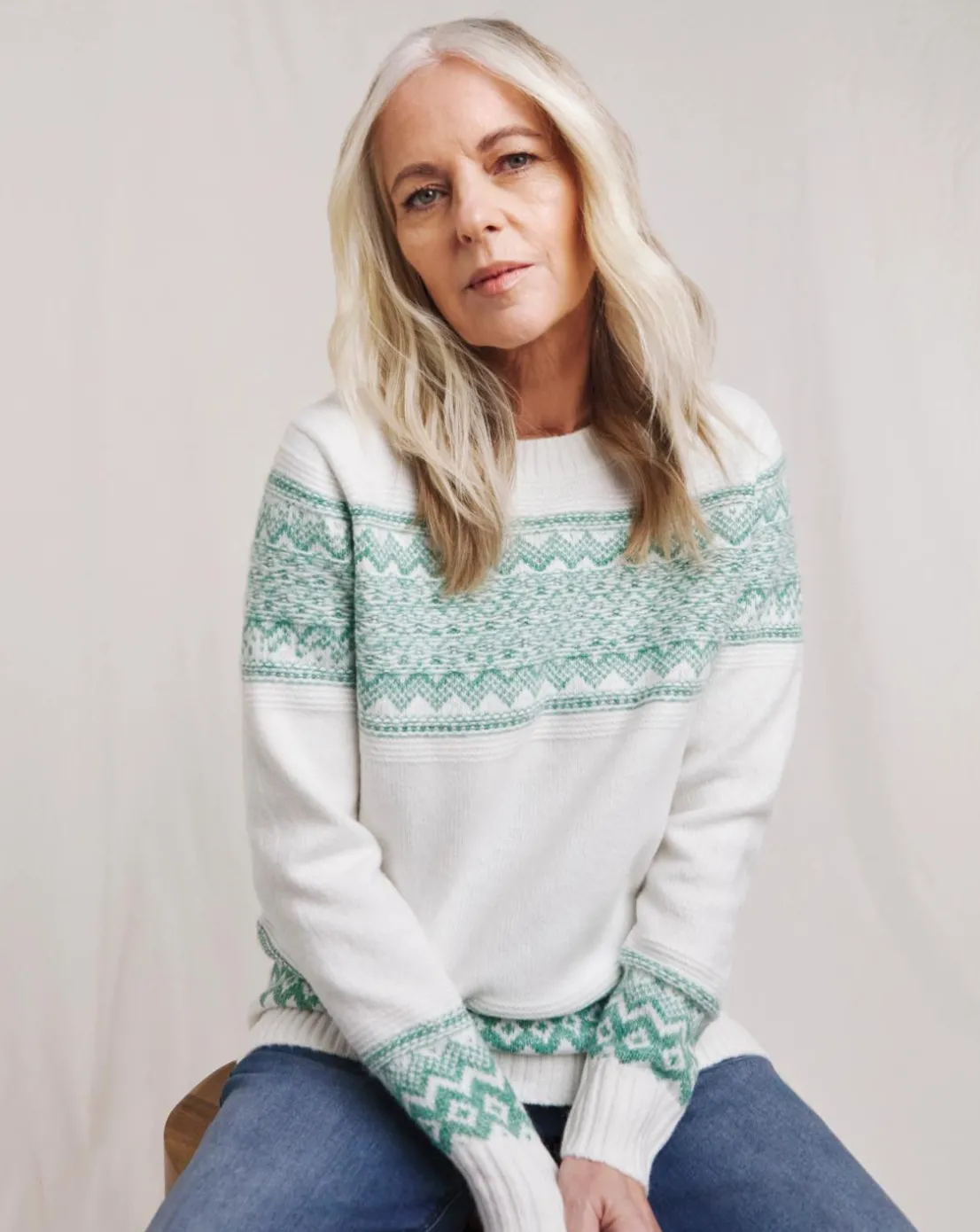 Julipa Contrast Stitch Jumper