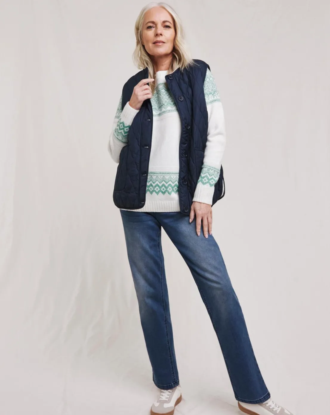 Julipa Contrast Stitch Jumper