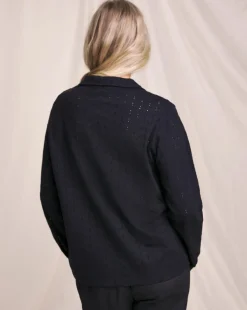 Julipa Cotton Broderie Jersey Shirt