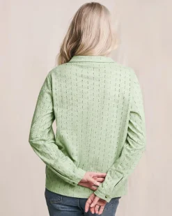 Julipa Cotton Broderie Jersey Shirt