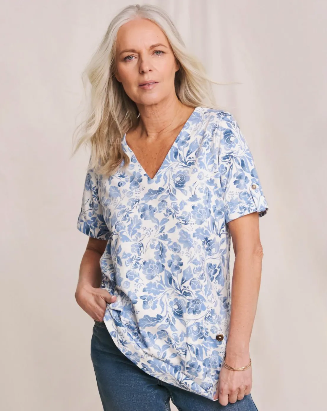 Julipa Cotton Pocket Tunic