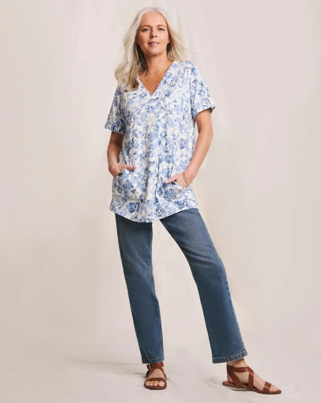 Julipa Cotton Pocket Tunic