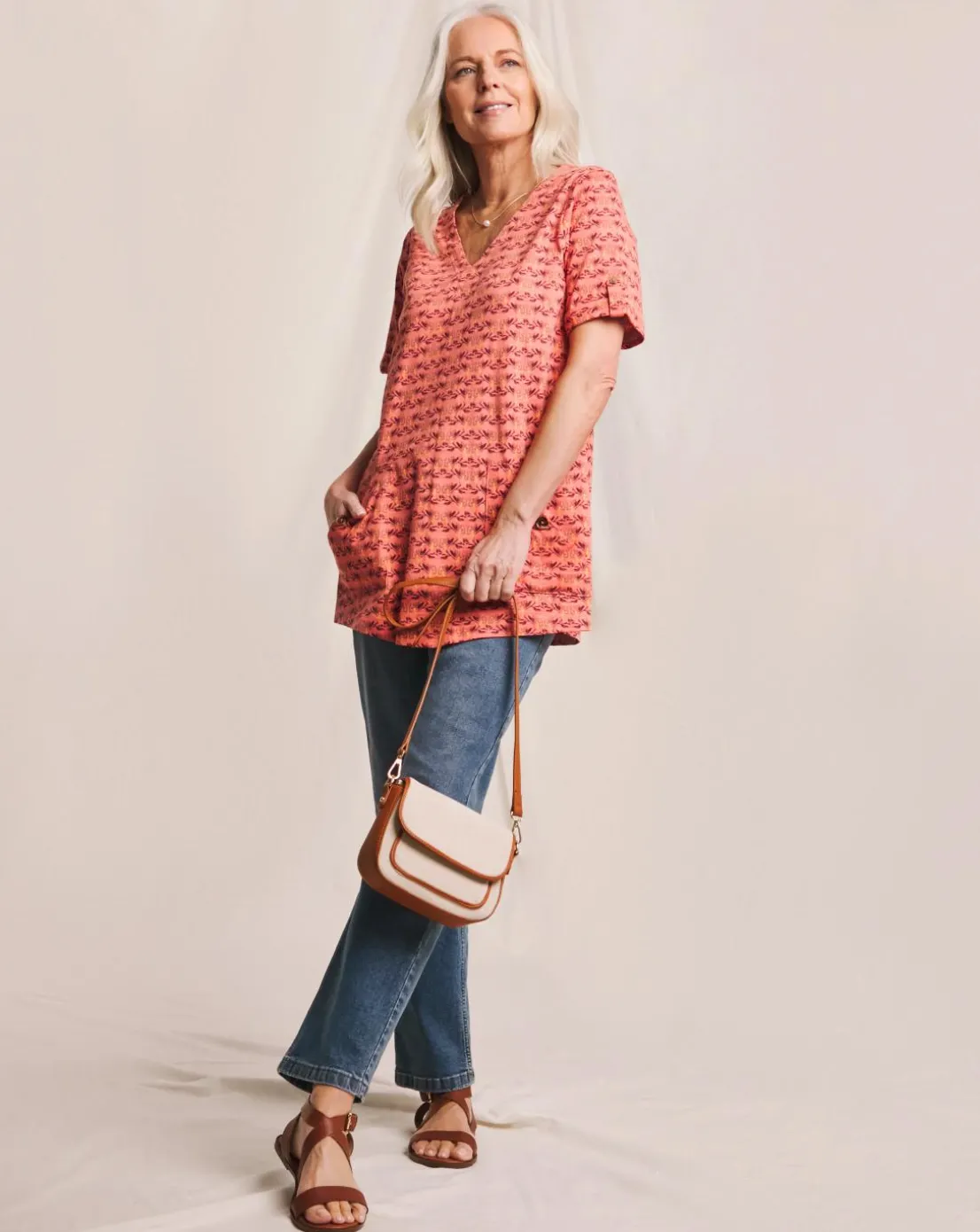 Julipa Cotton Pocket Tunic