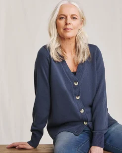 Julipa Cotton Pointelle Cardigan