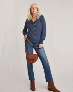 Julipa Cotton Pointelle Cardigan