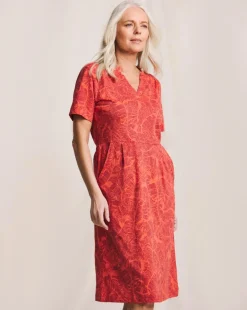 Julipa Cotton Printed Jersey Shift dress