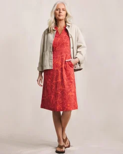 Julipa Cotton Printed Jersey Shift dress