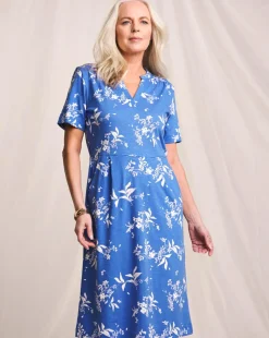 Julipa Cotton Printed Jersey Shift dress