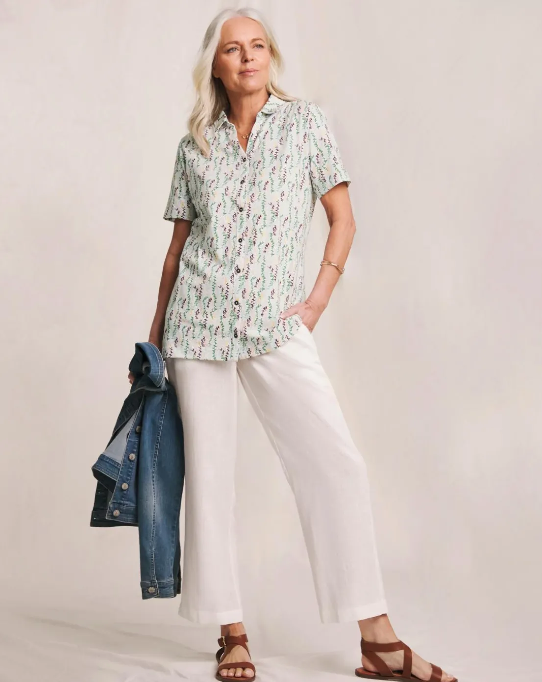 Julipa Cotton Printed Jersey Shirt