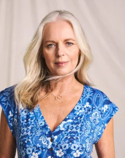 Julipa Cotton Slub Printed Midi Dress