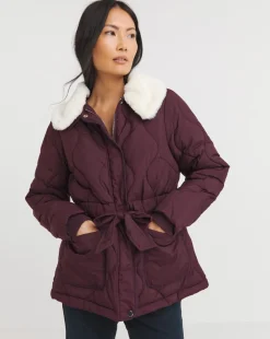 Julipa Detachable Fur Padded Jacket