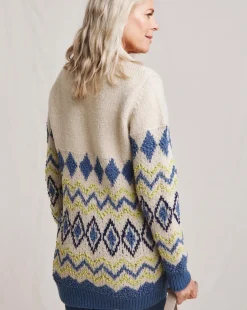 Julipa Diamond Popcorn Knit Jumper