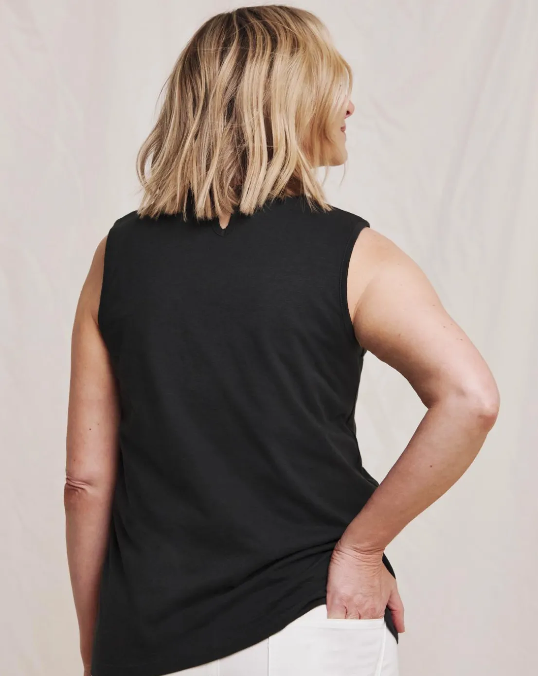 Julipa Embroidered Jersey Vest