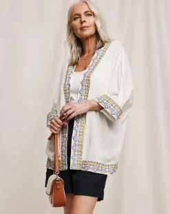 Julipa Embroidered Kimono