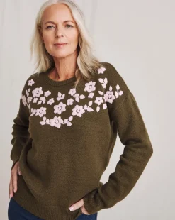 Julipa Floral Embroidered Jumper
