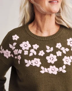 Julipa Floral Embroidered Jumper