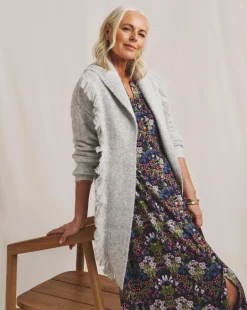 Julipa Fringe Coatigan