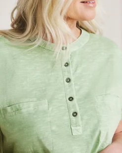 Julipa Garment Washed Pocket T-Shirt