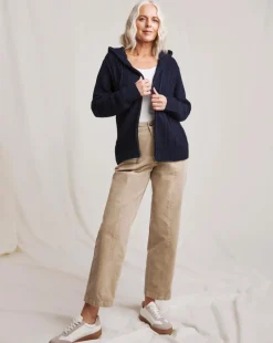 Julipa Hooded Zip Up Cardigan